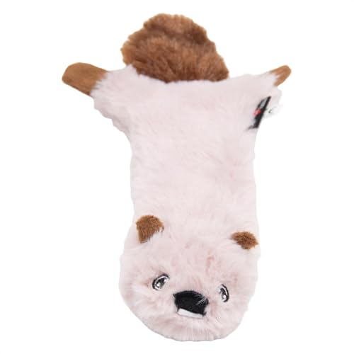 JACK AND VANILLA, Plüschspielzeug Biber für Hunde, 60 cm, realistisches Design, klingt und waschbar, ideal für interaktive Spiele, leuchtende Farben, Modell Flatties JACK AND VANILLA, Plüschspielzeug Biber für Hunde, 60 cm, realistisches Design, klingt und waschbar, ideal für interaktive Spiele, leuchtende Farben, Modell Flatties von JACK AND VANILLA