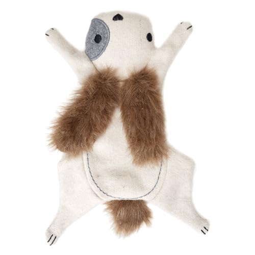 JACK AND VANILLA, 30 cm großes Kaninchen-Plüschtier, von der Natur inspiriertes Design, weich und langlebig, ideal für Hunde, waschbar, ideal für interaktive Spiele, Forest Fluff-Modell von JACK AND VANILLA