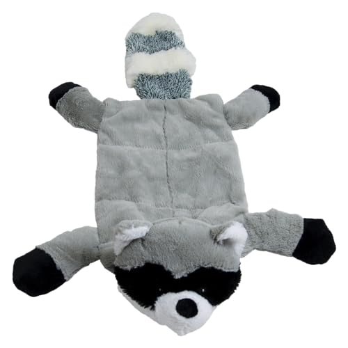 JACK AND VANILLA, Ratonavore Plüschtier für Hunde, 70 cm, realistisches Design, Sound und waschbar, ideal für interaktive Spiele, leuchtende Farbe, Flatties-Modell von JACK AND VANILLA