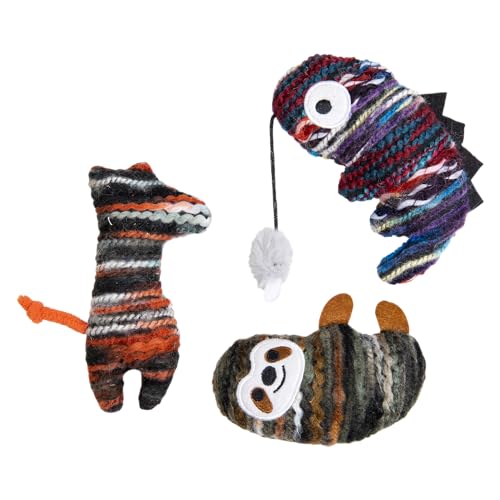 JACK AND VANILLA Plüschtier für Hunde und Katzen, weich und langlebig, ideal für interaktives Spielen und Kuscheln, leicht und ungiftig, 14 cm, Mehrfarbig JACK AND VANILLA Plüschtier für Hunde und Katzen, weich und langlebig, ideal für interaktives Spielen und Kuscheln, leicht und ungiftig, 14 cm, Mehrfarbig von JACK AND VANILLA