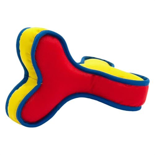 JACK AND VANILLA, Schwimmendes Hundespielzeug, bissfest, buntes Design, Rot/Gelb, ideal für Pool und Strand, Größe 21 cm, perfekt für kleine und mittelgroße Hunde, Modell Rex JACK AND VANILLA, Schwimmendes Hundespielzeug, bissfest, buntes Design, Rot/Gelb, ideal für Pool und Strand, Größe 21 cm, perfekt für kleine und mittelgroße Hunde, Modell Rex von JACK AND VANILLA