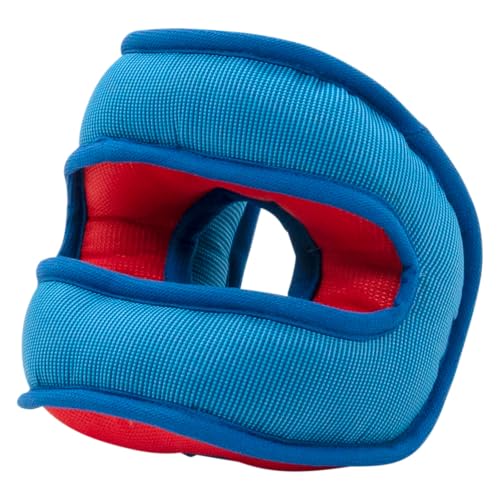 JACK AND VANILLA Schwimmendes Tierspielzeug, langlebig und ungiftig, ideal zum Spielen im Wasser, 12 cm, blau/rote Farben, perfekt für kleine und mittlere Rassen, Rex-Modell von JACK AND VANILLA