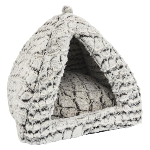 JACK AND VANILLA, Schlangenhaut, Iglu für Katzen, 37 x 37 x 37 cm von JACK AND VANILLA