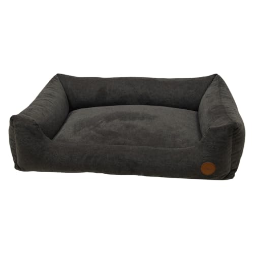 JACK AND VANILLA, Haustiersofa optimaler Komfort, hochwertige Polsterung, Elegantes dunkelgraues Design, leicht zu reinigen, Maße 100 x 70 cm, perfekt für Hunde und Katzen JACK AND VANILLA, Haustiersofa optimaler Komfort, hochwertige Polsterung, Elegantes dunkelgraues Design, leicht zu reinigen, Maße 100 x 70 cm, perfekt für Hunde und Katzen von JACK AND VANILLA