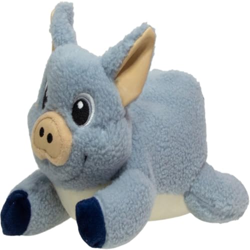 JACK AND VANILLA, Spielzeug für Hunde, Schwein, 27 cm, aus weichem und attraktivem Plüsch, Modell Amidoo, EIN Muss für die Erweckung und Unterhaltung Ihres vierbeinigen Begleiters von JACK AND VANILLA