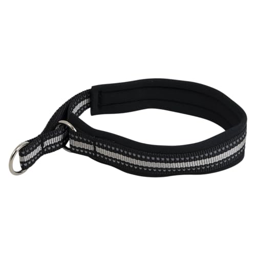 JACK AND VANILLA, Stilvolles Hundehalsband, verstellbar, widerstandsfähig und bequem, ideal für alle Größen, verstärkte Sicherheit, 55 cm, Schwarze Farbe, Außenmodell JACK AND VANILLA, Stilvolles Hundehalsband, verstellbar, widerstandsfähig und bequem, ideal für alle Größen, verstärkte Sicherheit, 55 cm, Schwarze Farbe, Außenmodell von JACK AND VANILLA