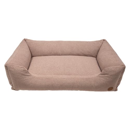 JACK AND VANILLA, Timeless Hampton – Tiersofa, Elegantes Design, hochdichte Schaumstoffpolsterung, Abnehmbarer Bezug, leicht zu reinigen, Maße 117 x 82 x 28 cm, rosa JACK AND VANILLA, Timeless Hampton – Tiersofa, Elegantes Design, hochdichte Schaumstoffpolsterung, Abnehmbarer Bezug, leicht zu reinigen, Maße 117 x 82 x 28 cm, rosa von JACK AND VANILLA