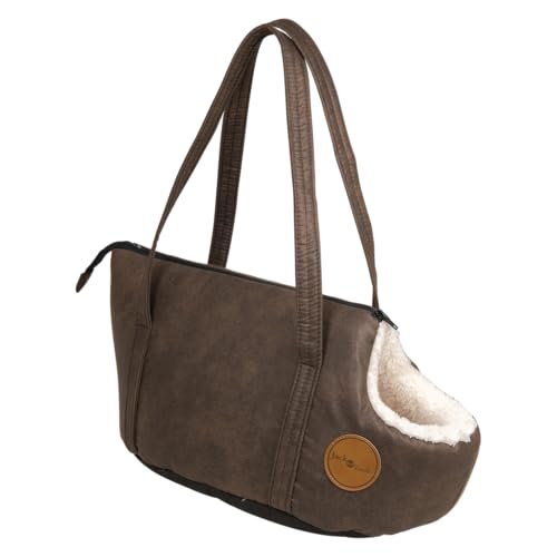 JACK AND VANILLA, Haustiertransportbox 55 x 30 cm, modernes Design, langlebig, sicher, mit ergonomischen Griffen und stabilen Reißverschlüssen, ideal für Reisen, M, Keine Angabe, edles Modell von JACK AND VANILLA