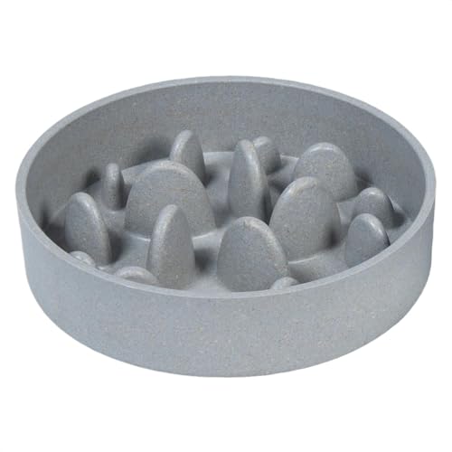 JACK AND VANILLA, Umweltfreundlicher Hundenapf aus Bambus, Elegantes Design, 750 ml Fassungsvermögen, Ø 17 cm, Farbe Blau, Ideal für eine gesunde und ausgewogene Ernährung, Modell Bon Appetit von JACK AND VANILLA