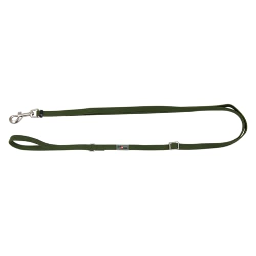 JACK AND VANILLA, Ergonomisch verstellbare Hundeleine mit sicherem Karabiner, modernes und farbenfrohes Design, ideal für Spaziergänge, Größe U (One Size), grün, Modell Sport Expedition von JACK AND VANILLA