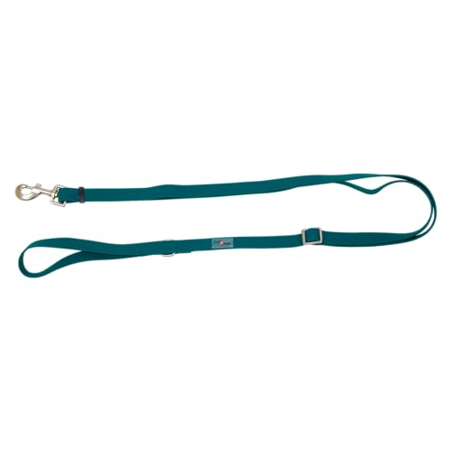 JACK AND VANILLA, robuste, verstellbare Hundeleine mit sicherem Karabiner, modernes Design und Blaue Farbe, ideal für Spaziergänge und Training, Größe U (Einheitsgröße), Modell Sport Expedition von JACK AND VANILLA