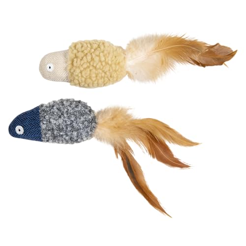 JACK AND VANILLA, Interaktives Tierspielzeug in Vogelform 9 cm, REGT körperliche und geistige Aktivität an, farbenfrohes und langlebiges Design, ideal zum Spielen, Größe 9 cm, farblich Sortiert, von JACK AND VANILLA