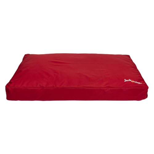 JACK AND VANILLA, Wasserdicht, Hundebett, Wasserdicht, Rot, L, 100 x 70 x 14 cm JACK AND VANILLA, Wasserdicht, Hundebett, Wasserdicht, Rot, L, 100 x 70 x 14 cm von JACK AND VANILLA