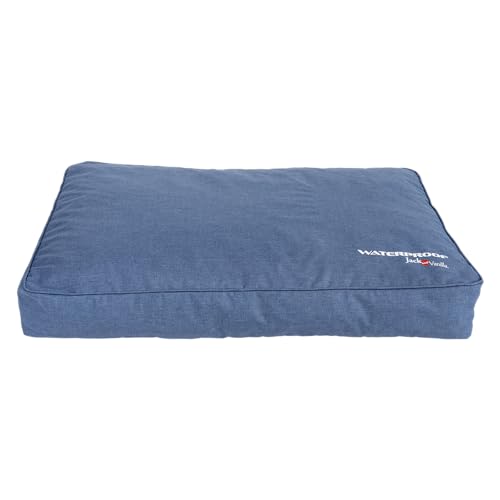 JACK AND VANILLA – Wasserdichtes Hundebett – Wasserdichter, langlebiger Korb mit allem Komfort für kleine Hunde – Leicht zu waschen – Farbe Blau, L, 100 x 70 x 14 cm JACK AND VANILLA – Wasserdichtes Hundebett – Wasserdichter, langlebiger Korb mit allem Komfort für kleine Hunde – Leicht zu waschen – Farbe Blau, L, 100 x 70 x 14 cm von JACK AND VANILLA