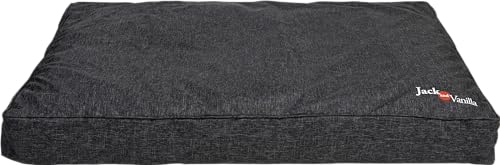 JACK AND VANILLA – Wasserdichtes Hundebett – Wasserdichter, widerstandsfähiger und bequemer Korb für kleine Hunde – Leicht zu waschen – Farbe Schwarz, L, 100 x 70 x 14 cm JACK AND VANILLA – Wasserdichtes Hundebett – Wasserdichter, widerstandsfähiger und bequemer Korb für kleine Hunde – Leicht zu waschen – Farbe Schwarz, L, 100 x 70 x 14 cm von JACK AND VANILLA