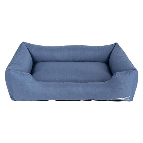 JACK AND VANILLA, Waterproof, Hundesofa, wasserdicht, blau, Größe XL, 120 x 82 x 27 cm von JACK AND VANILLA
