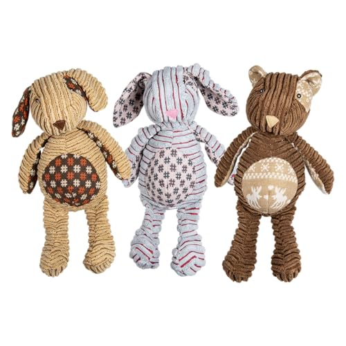 JACK AND VANILLA, weiches und strapazierfähiges Plüschtier mit verspieltem Hasen-, Hunde- und Bärenmotiv, ideal zum Spielen und Kuscheln, 41 cm JACK AND VANILLA, weiches und strapazierfähiges Plüschtier mit verspieltem Hasen-, Hunde- und Bärenmotiv, ideal zum Spielen und Kuscheln, 41 cm von JACK AND VANILLA