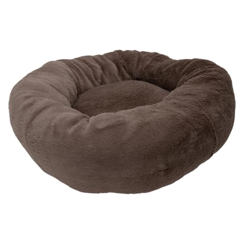 JACK AND VANILLA, weiches Tierkissen, 65 x 65 x 25 cm, modernes Design in Sandfarbe, optimale Gelenkunterstützung, waschbarer Bezug, ideal für drinnen und draußen von JACK AND VANILLA