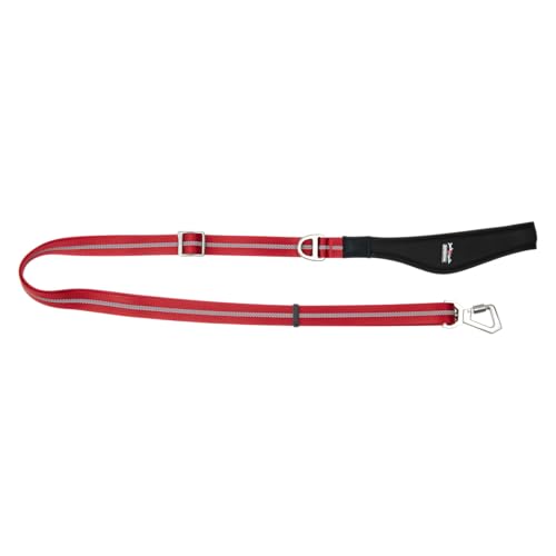 JACK AND VANILLA, verstellbare Leine für Hunde, Expeditionsmodell, rote Farbe, Größe 25 mm x 200 cm JACK AND VANILLA, verstellbare Leine für Hunde, Expeditionsmodell, rote Farbe, Größe 25 mm x 200 cm von JACK AND VANILLA