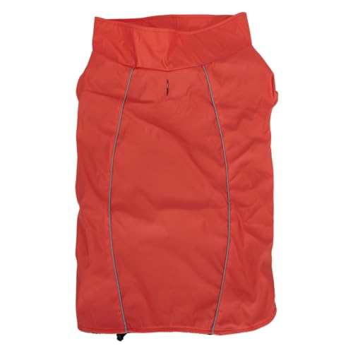 JACK AND VANILLA, wasserdichte Jacke ohne Kapuze für Outdoor-Aktivitäten, optimaler Komfort, modernes Design, Leuchtend rote Farbe, Größe S, 30 cm, Fisherman-Modell JACK AND VANILLA, wasserdichte Jacke ohne Kapuze für Outdoor-Aktivitäten, optimaler Komfort, modernes Design, Leuchtend rote Farbe, Größe S, 30 cm, Fisherman-Modell von JACK AND VANILLA