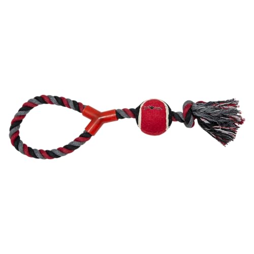 JACK AND VANILLA JV Balboa Trektouw Tennisbal Zwart/Grijs/Rood 190 g - 40 cm JACK AND VANILLA JV Balboa Trektouw Tennisbal Zwart/Grijs/Rood 190 g - 40 cm von JACK AND VANILLA