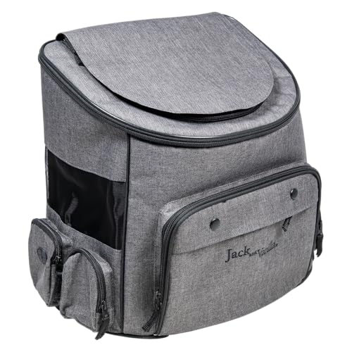 JACK AND VANILLA JV Travel Rugzak Grijs/Zwart-40 x 25 x 36 cm von JACK AND VANILLA
