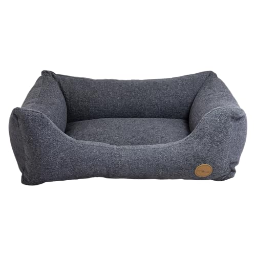 JACK AND VANILLA – Orthopädisches Hundesofa JV Hampton – Innenkorb für ältere Hunde oder Hunde mit empfindlichen Gelenken – Dunkelgrau, M, 80 x 60 x 25 cm JACK AND VANILLA – Orthopädisches Hundesofa JV Hampton – Innenkorb für ältere Hunde oder Hunde mit empfindlichen Gelenken – Dunkelgrau, M, 80 x 60 x 25 cm von JACK AND VANILLA