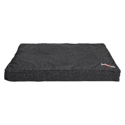 JACK AND VANILLA – Wasserdichtes Hundebett – Wasserdichter, langlebiger Korb mit allem Komfort für kleine Hunde – Leicht zu waschen – Farbe Schwarz, XL, 120 x 80 x 14 cm JACK AND VANILLA – Wasserdichtes Hundebett – Wasserdichter, langlebiger Korb mit allem Komfort für kleine Hunde – Leicht zu waschen – Farbe Schwarz, XL, 120 x 80 x 14 cm von JACK AND VANILLA