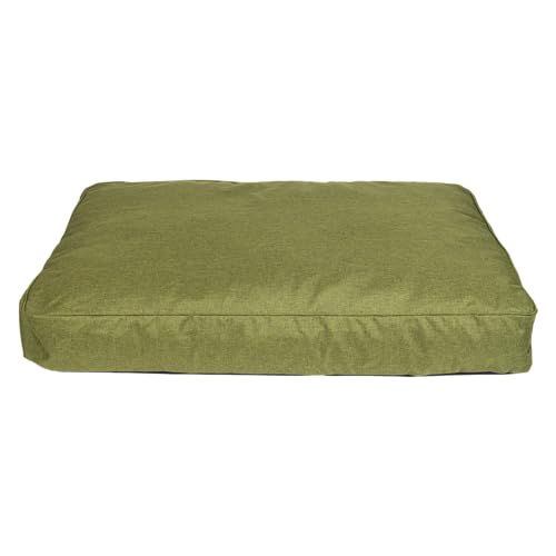 JACK AND VANILLA - Wasserdichtes Hundebett - Wasserdichter, widerstandsfähiger und bequemer Korb für kleine Hunde - Leicht zu waschen - Grüne Farbe, L, 100 x 70 x 14 cm JACK AND VANILLA - Wasserdichtes Hundebett - Wasserdichter, widerstandsfähiger und bequemer Korb für kleine Hunde - Leicht zu waschen - Grüne Farbe, L, 100 x 70 x 14 cm von JACK AND VANILLA