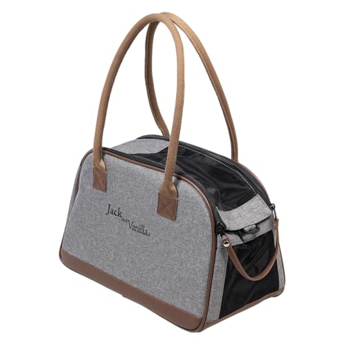 JACK AND VANILLA JV BIZOU Draagtas Grijs/Bruin-41 x 20 x 25 cm von JACK AND VANILLA