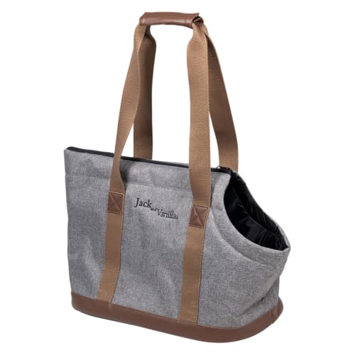 JACK AND VANILLA JV BIZOU Draagtas Grijs/Bruin-41x21x31cm von JACK AND VANILLA