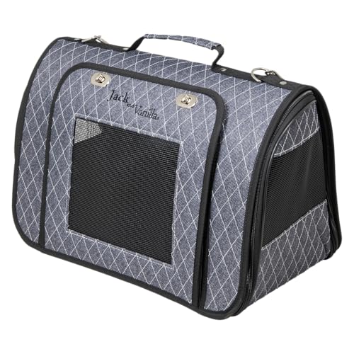 JACK AND VANILLA JV BIZOU Draagtas Grijs-44x25x27cm von JACK AND VANILLA