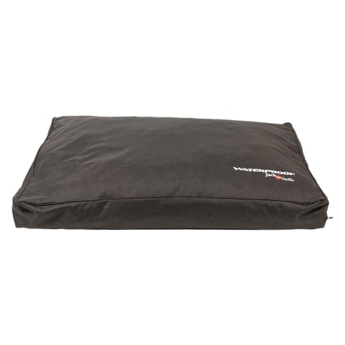 Jack and Vanilla Hundekissen wasserdicht braun XL 120x80x14 cm von JACK AND VANILLA