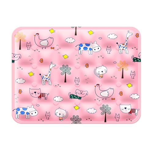 JACKANNA Haustier EIS kalten Zwinger Pad, Hund Kühler Matte, verdickt Haustier Kühlung Pad, Sommer EIS Kühlung Kühlung Hitze Prävention Haustier Lieferungen (Stil 11, XL) von JACKANNA