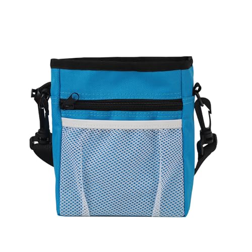 JACKANNA Haustier Training Tasche Drawstring Hund Tasche Haustier Snack Tasche Training Gürteltasche Hund Outing Snack Tasche (Blau) von JACKANNA