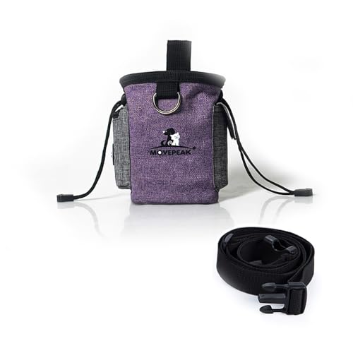 JACKANNA Magnetische Snap Haustier Snack Tasche große Kapazität Haustier Hund Ausbildung Tasche tragbare Haustier Ausflug Tasche Hund zu Fuß Tasche (Gürteltasche für das Hundetraining) von JACKANNA