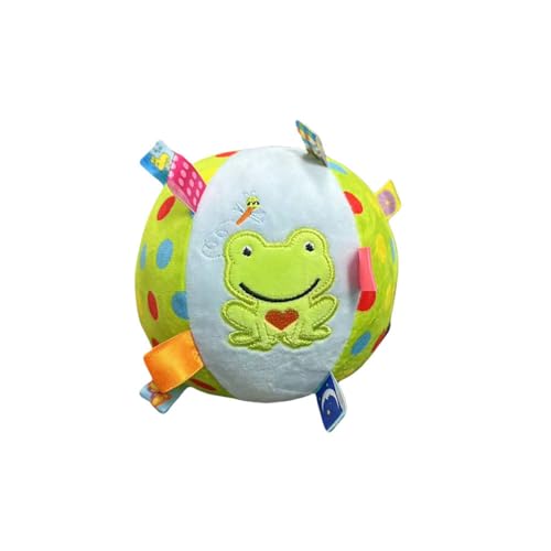 JACKANNA Quietschball für Hunde – Interaktives Plüsch-Spielzeug mit Quietscherweicher Kauspielball für kleine & große HundeHundespielzeug gegen Langeweile (AFFE) von JACKANNA