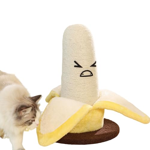 Jackanna Banane Katze Kratzbaum Sisal Katze Klettergerüst Katzenspielzeug Kratzbaum beweglich kleinen Raum Katze Kratzbrett Jackanna Banane Katze Kratzbaum Sisal Katze Klettergerüst Katzenspielzeug Kratzbaum beweglich kleinen Raum Katze Kratzbrett von JACKANNA