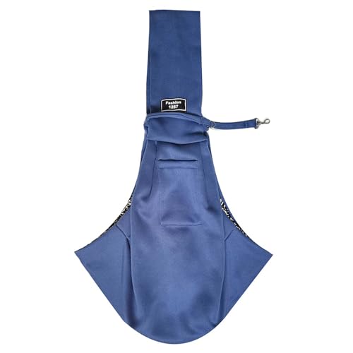 Jackanna Faltbare Haustier Tasche, Schulter Crossbody Outdoor tragbare große Kapazität Haustier Tasche (blau) von JACKANNA