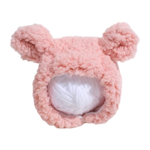 Plüschbär-Ohrkappe für Katzen und Hunde, Cosplay-Kostüm, verstellbar, für den Winter, warm, Cartoon-Bärenohr, 2 Stück Plüschbär-Ohrkappe für Katzen und Hunde, Cosplay-Kostüm, verstellbar, für den Winter, warm, Cartoon-Bärenohr, 2 Stück von JAGTRADE