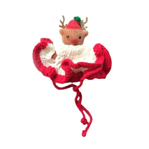 Strickmütze für Haustiere, Weihnachtsmannmütze, Katze, Weihnachten, Kostüm, Kopfbedeckung für Katze, Hund, Festival, Party, Requisiten, Hund, Weihnachtsmannmütze, Haustier-Cosplay-Zubehör, kleine Strickmütze für Haustiere, Weihnachtsmannmütze, Katze, Weihnachten, Kostüm, Kopfbedeckung für Katze, Hund, Festival, Party, Requisiten, Hund, Weihnachtsmannmütze, Haustier-Cosplay-Zubehör, kleine von JAGTRADE