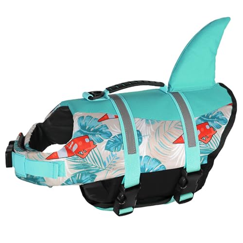 Hunde-Badeanzug für Pool, Strand, Schwimmen und Bootfahren, Schwimmgerät, Hunde-Badeanzug, Weste, Saver-Outfit von JAMNGHB