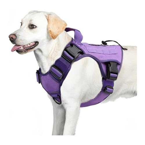 Hundegeschirr für kleine bis große Hunde, reflektierende Streifen, Brustgurt, Kauweste für aggressive Zieher, Spaziergänge, Trainingsausrüstung, Hunde-Brustgurt Hundegeschirr für kleine bis große Hunde, reflektierende Streifen, Brustgurt, Kauweste für aggressive Zieher, Spaziergänge, Trainingsausrüstung, Hunde-Brustgurt von JAMNGHB