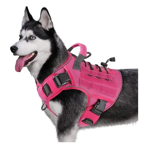 Hundegeschirr für kleine bis große Hunde, reflektierende Streifen, Brustgurt, Kauweste für aggressive Zieher, Spaziergänge, Trainingsausrüstung, Hunde-Brustgurt Hundegeschirr für kleine bis große Hunde, reflektierende Streifen, Brustgurt, Kauweste für aggressive Zieher, Spaziergänge, Trainingsausrüstung, Hunde-Brustgurt von JAMNGHB