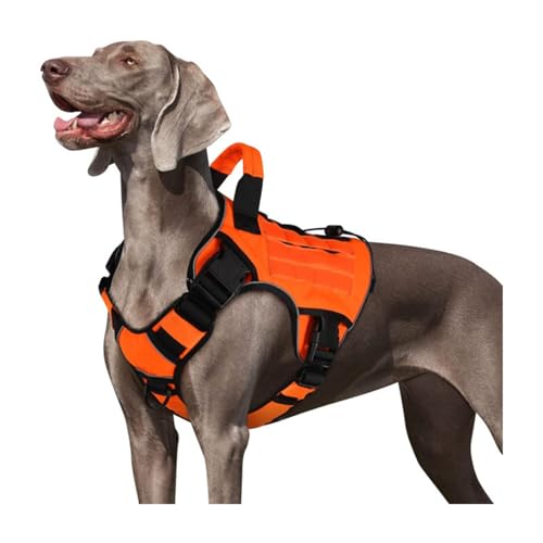 Hundegeschirr für kleine bis große Hunde, reflektierende Streifen, Brustgurt, Kauweste für aggressive Zieher, Spaziergänge, Trainingsausrüstung, Hunde-Brustgurt Hundegeschirr für kleine bis große Hunde, reflektierende Streifen, Brustgurt, Kauweste für aggressive Zieher, Spaziergänge, Trainingsausrüstung, Hunde-Brustgurt von JAMNGHB