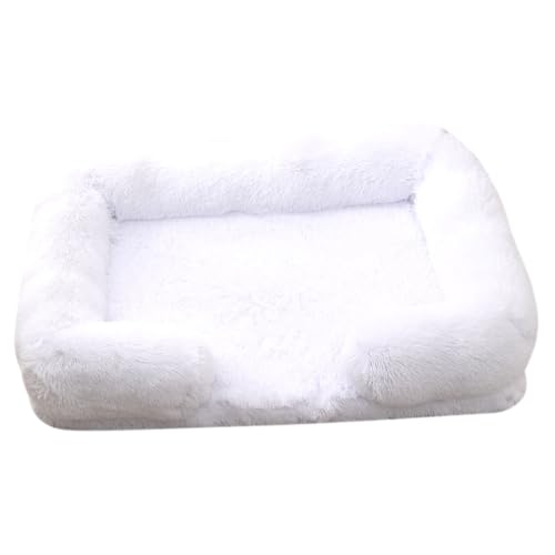 JANEMUA Waschbares Hundebett, Orthopädische Hundebetten Für Große Hunde, Bequemes Hundesofa Mit Waschbarem, Abnehmbarem Bezug, Haustierbett Mit Rutschfester Unterseite-White||S-40 x 35 x 12cm JANEMUA Waschbares Hundebett, Orthopädische Hundebetten Für Große Hunde, Bequemes Hundesofa Mit Waschbarem, Abnehmbarem Bezug, Haustierbett Mit Rutschfester Unterseite-White||S-40 x 35 x 12cm von JANEMUA