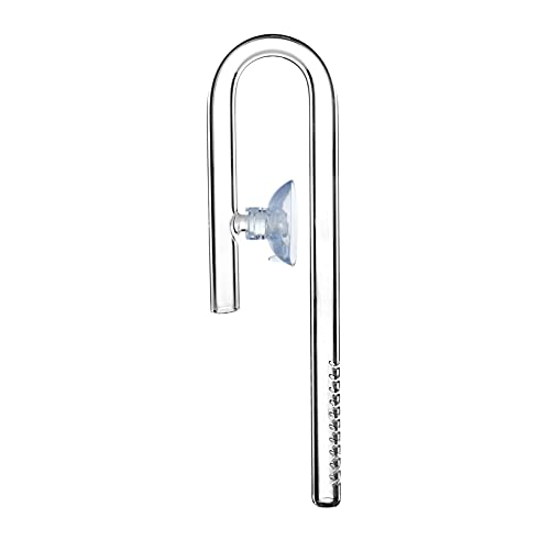 JARDLI Glas Einlauf Aquarium Lily Pipe, 10mm for 3/8''(9/12mm) tubing von JARDLI