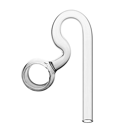 JARDLI Glas Lily Pipe Spin Outflow für Wasserpflanzen Tank (17mm für 16/22mm Schläuche) von JARDLI