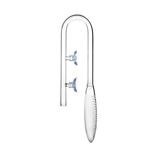 JARDLI Violett-Glas-Einlauf Rohr für Aquarium gepflanzt Tank, 13mm for 1/2''(12/16mm) tubing von JARDLI