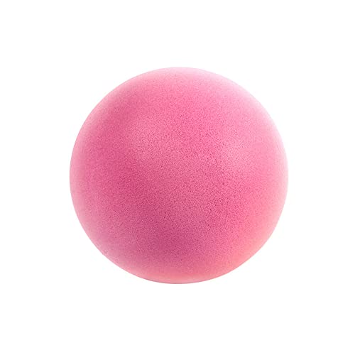 JAWSEU Weiche Schaumstoffbälle, Dodgeball-Bälle Schaumstoff Silent Ball für Kinder, Weich und Federnd, Leichte Spielbälle für Indoor-Spielzeugspaß (Rosa) von JAWSEU